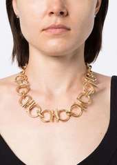Ferragamo Gancini chain necklace