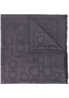 Ferragamo Gancini jacquard scarf