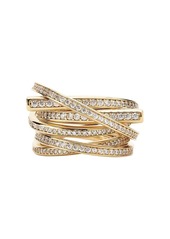 Ferragamo Gancini layered ring