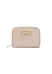 Ferragamo Gancini-plaque leather purse