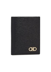 Ferragamo Gancini-plaque leather wallet