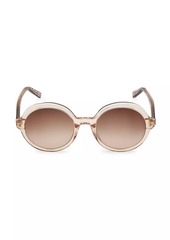 Ferragamo Gancini Round Gradient Sunglasses