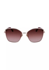 Ferragamo Gancini SF312SRL 60MM Cat-Eye Sunglasses