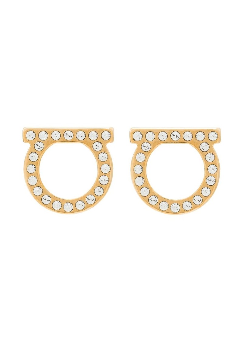 Ferragamo Gancini stud earrings