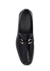 Ferragamo Grandioso Leather Loafers