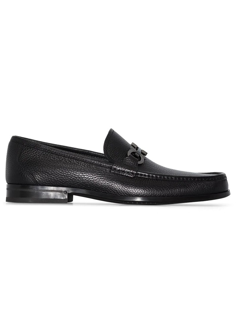 Ferragamo Gancini-plaque mocassin loafers