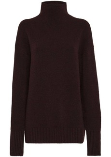 Ferragamo high-neck cashmere-blend jumper