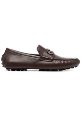 Ferragamo horsebit-detail leather loafers