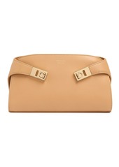 Ferragamo Hug Leather Clutch