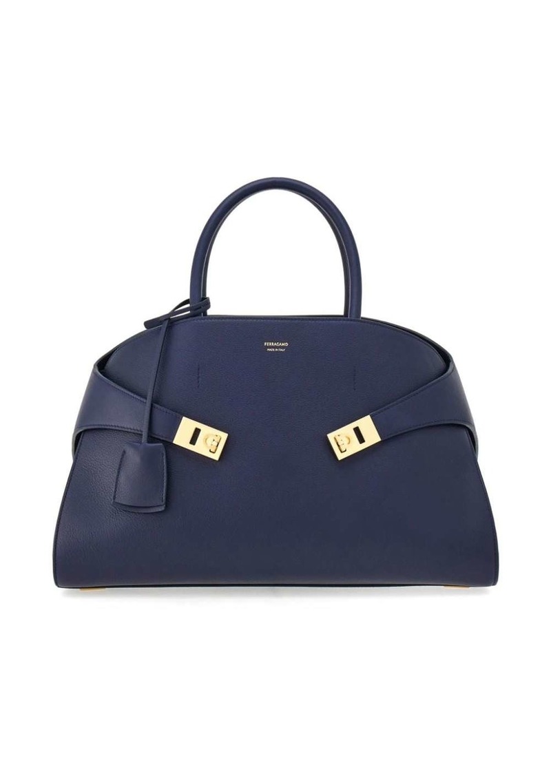 Ferragamo Hug leather tote bag