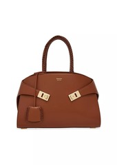 Ferragamo Hug Small Leather Top Handle Bag