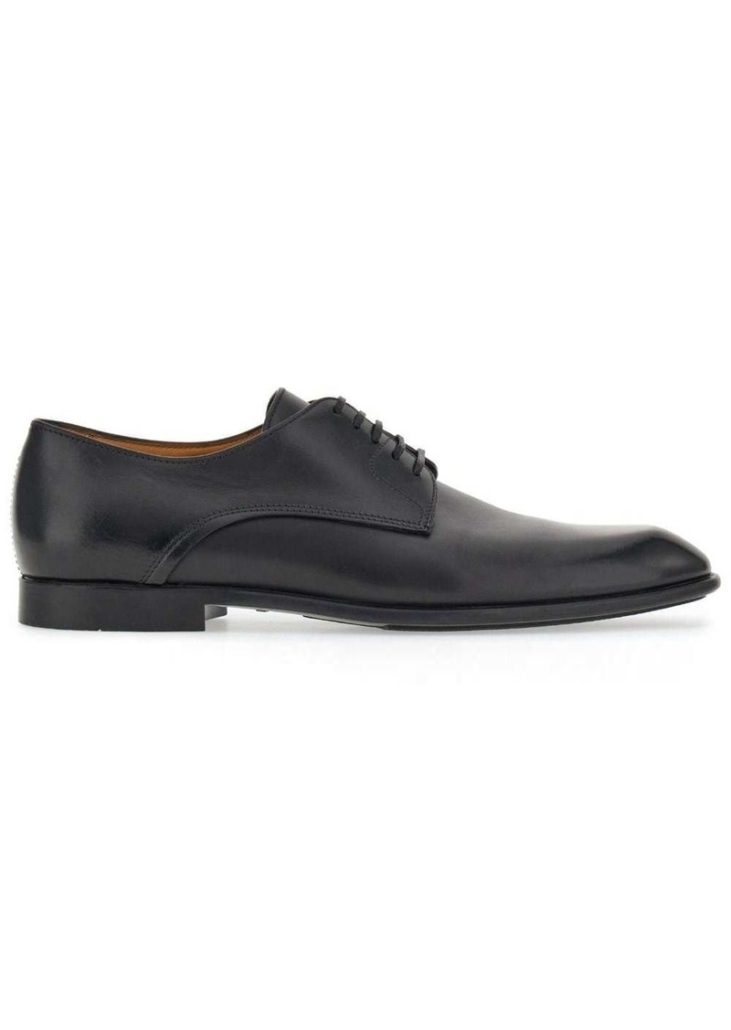 Ferragamo lace-up leather derby shoes