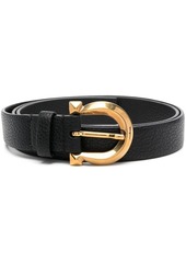 Ferragamo leather buckle belt