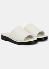 Ferragamo Leather slides