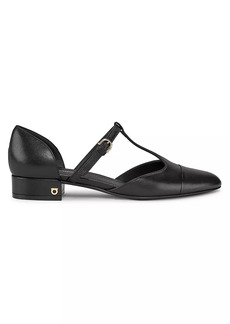 Ferragamo Linette Cap-Toe Mary Janes