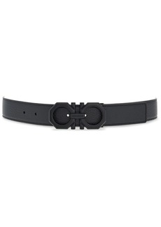 Ferragamo logo-buckle leather belt