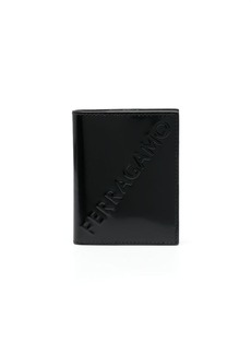 Ferragamo logo-debossed bi-fold leather wallet