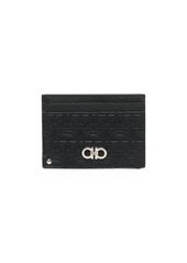 Ferragamo logo-debossed leather cardholder