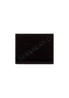 Ferragamo logo-embossed leather cardholder