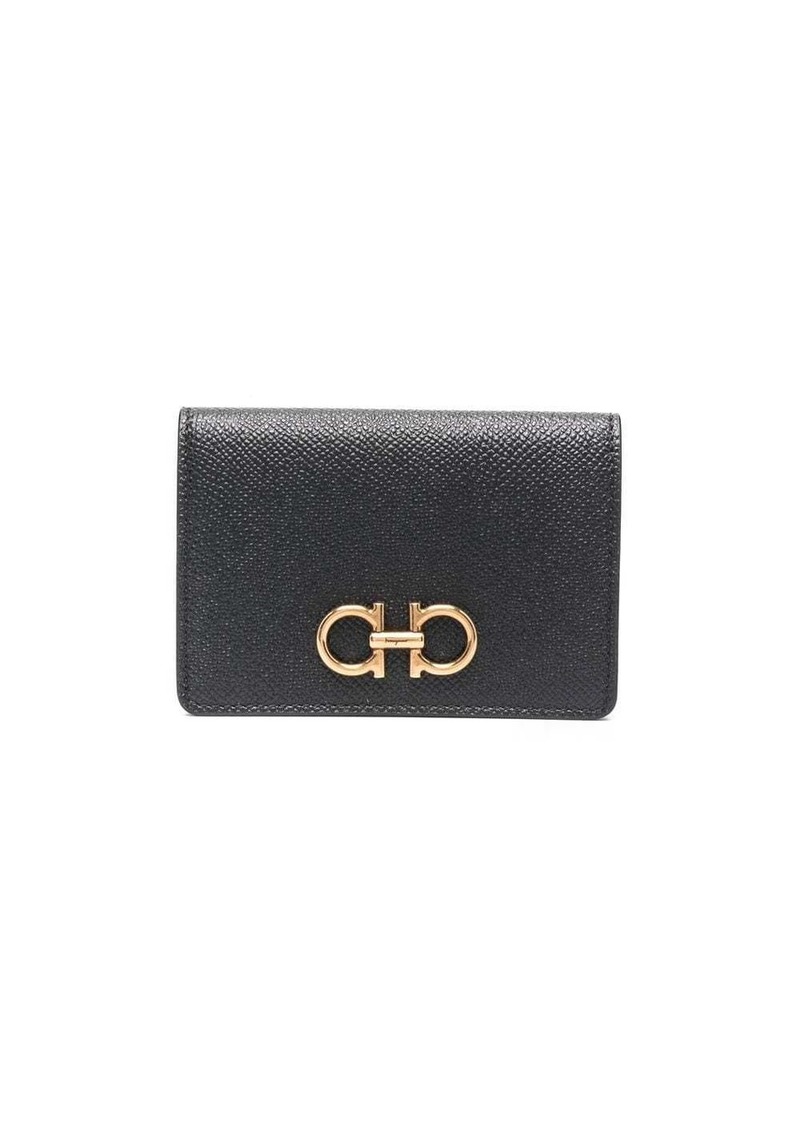 Ferragamo logo-plaque wallet