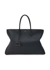 Ferragamo logo-stamp leather tote bag