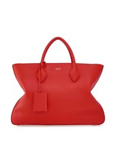 Ferragamo logo-stamp leather tote bag