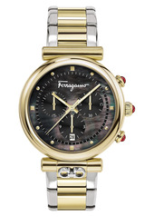 Salvatore Ferragamo Ora Chronograph Bracelet Watch