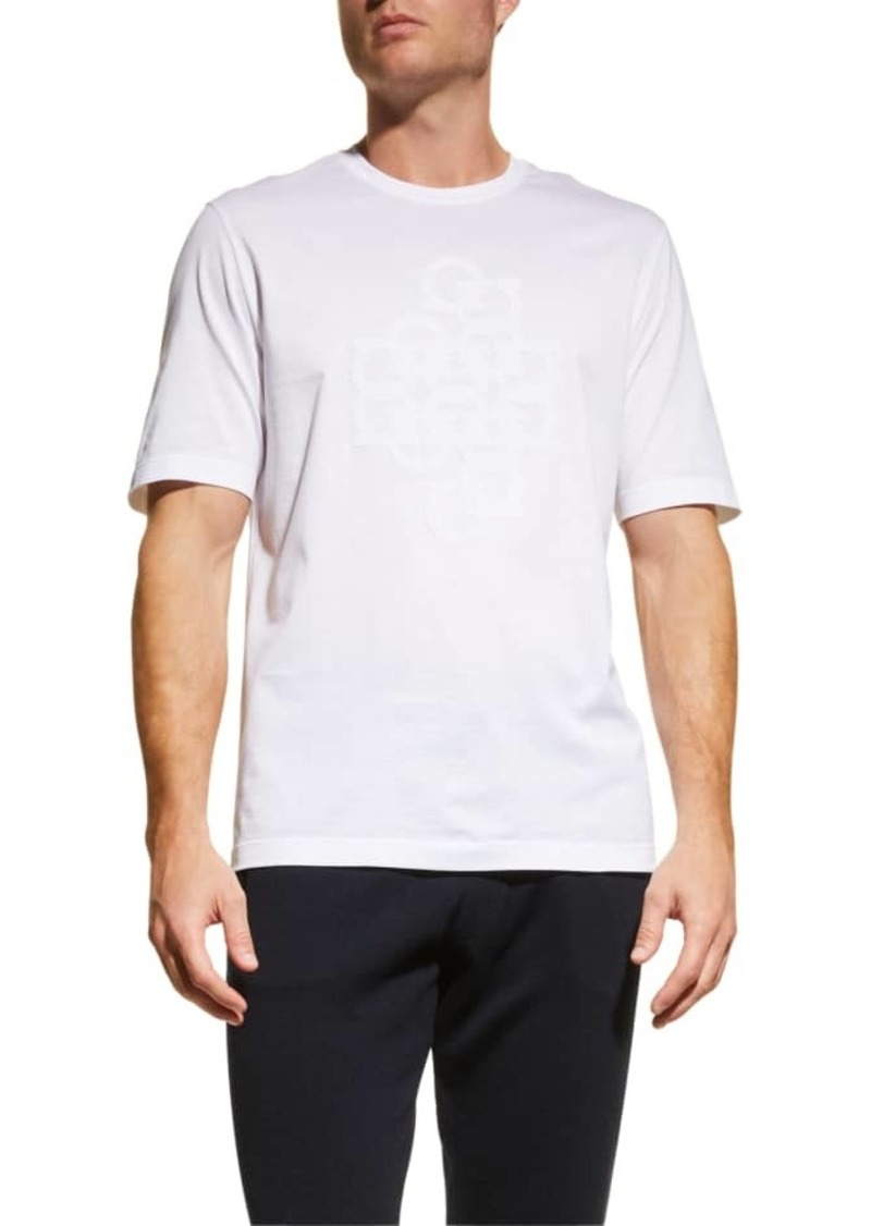 Ferragamo Men's Tonal Gancini T-Shirt