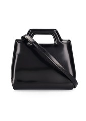 Ferragamo Mini Wanda Leather Top Handle Bag