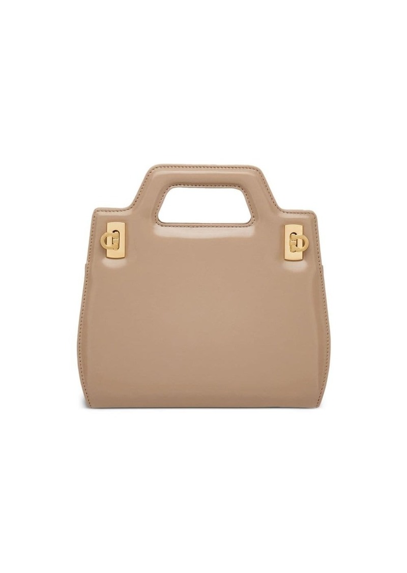 Ferragamo mini Wanda leather tote bag