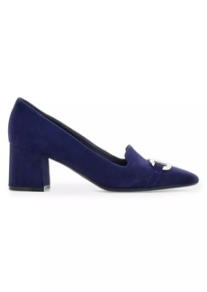 Ferragamo Mirelle 60MM Suede Pumps