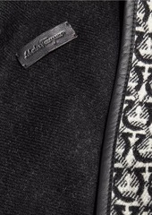 Ferragamo New New Ganc Wool & Leather-Trim Stole