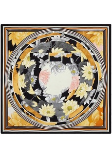 Ferragamo Ninfee silk floral-print foulard