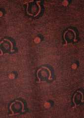 Ferragamo patterned-jacquard silk scarf
