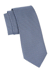 Ferragamo Ping-Pong Patterned Silk Tie