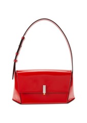 Ferragamo Prisma Patent Leather Shoulder Bag