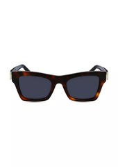 Ferragamo Prisma 52MM Rectangle Sunglasses