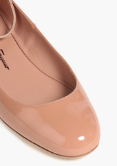 Ferragamo - Cefalu patent-leather ballet flats - Pink - US 5.5