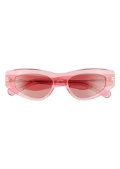 FERRAGAMO 53mm Cat Eye Sunglasses