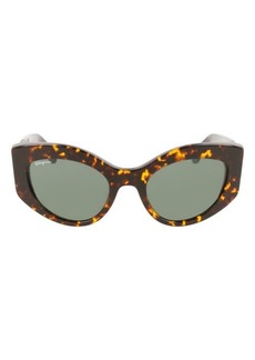 FERRAGAMO 53mm Gancini Butterfly Sunglasses