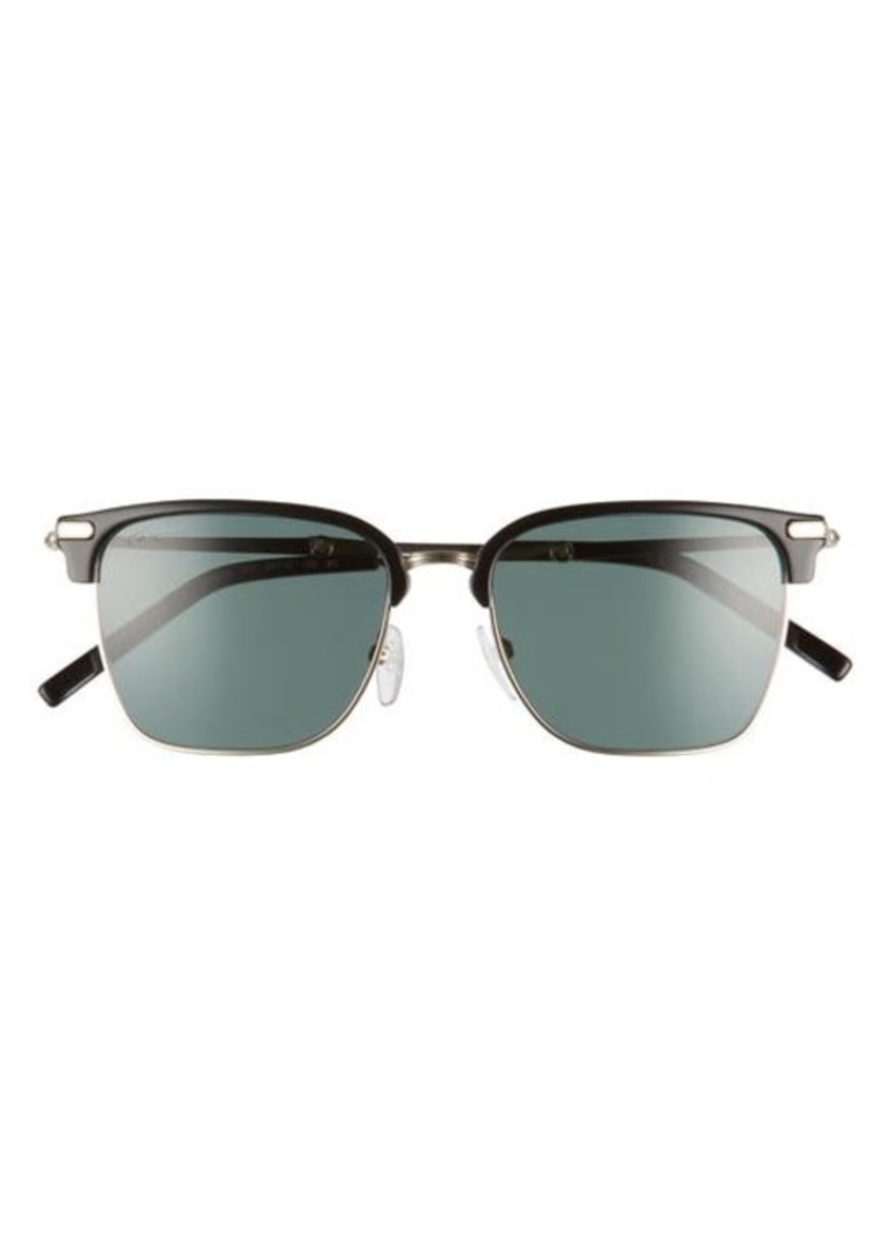 FERRAGAMO 53mm Polarized Square Sunglasses