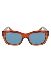 FERRAGAMO 53mm Rectangular Sunglasses