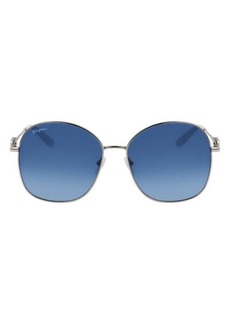 FERRAGAMO 59mm Gradient Sunglasses