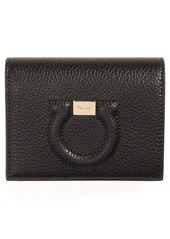 FERRAGAMO Gancino City Leather French Wallet