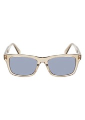 FERRAGAMO Gancini 54mm Rectangular Sunglasses