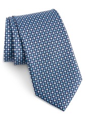 Salvatore Ferragamo Ladybug Print Silk Tie in Blue at Nordstrom