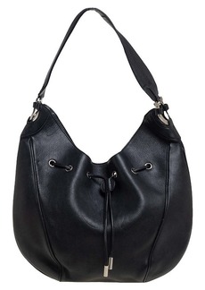 Salvatore Ferragamo Leather Drawstring Hobo