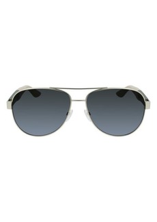FERRAGAMO Lifestyle 61mm Aviator Sunglasses
