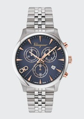 Salvatore Ferragamo Men's 42mm Duo Chronograph Bracelet Watch