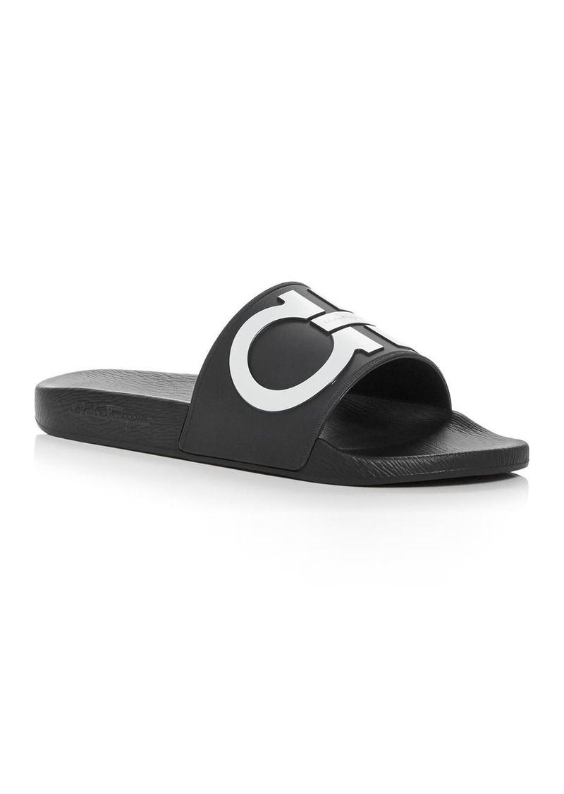 mens ferragamo slides